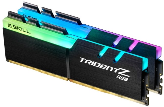 G.SKILL Trident Z RGB 16GB 2x8GB 3200MHz DDR4 CL16 pamięć RAM RGB do komputera gamingowego