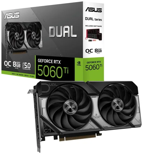 Karta graficzna ASUS GeForce RTX 5060 Ti DUAL OC 8GB DLSS 4 Bitcentrum.pl